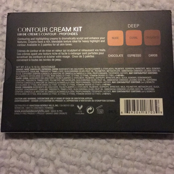 Anastasia Beverly Hills Contour Cream Kit (DEEP) - Picture 2 of 4